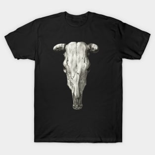 Buffalo Skull Horror Fan Gift T-Shirt